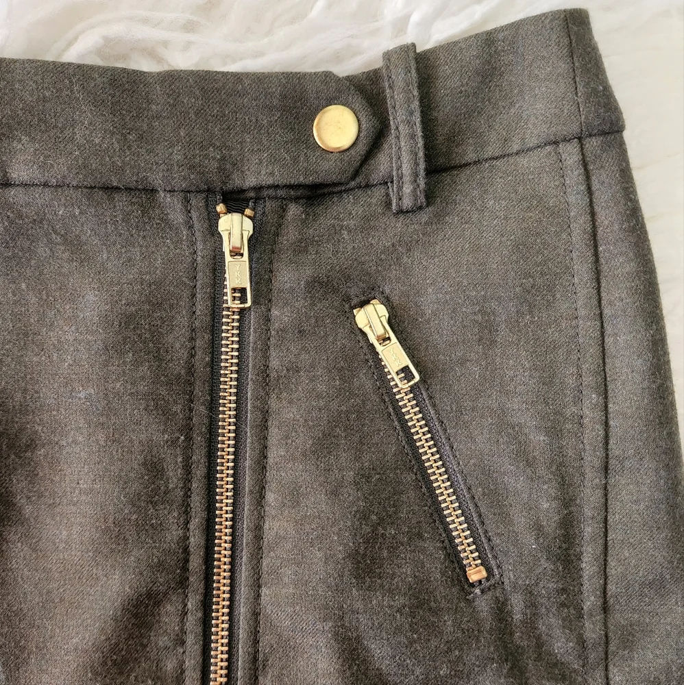 J Crew zipper skirt - Picture 2 of 5